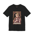 Celestial Mirror Tee | Anime Magical Girl Art | Healing Aesthetic Graphic T-Shirt