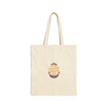Lotus Essence Keyz Healing Journey Cotton Canvas Tote — Meditation, Yoga & Journaling Carry-All