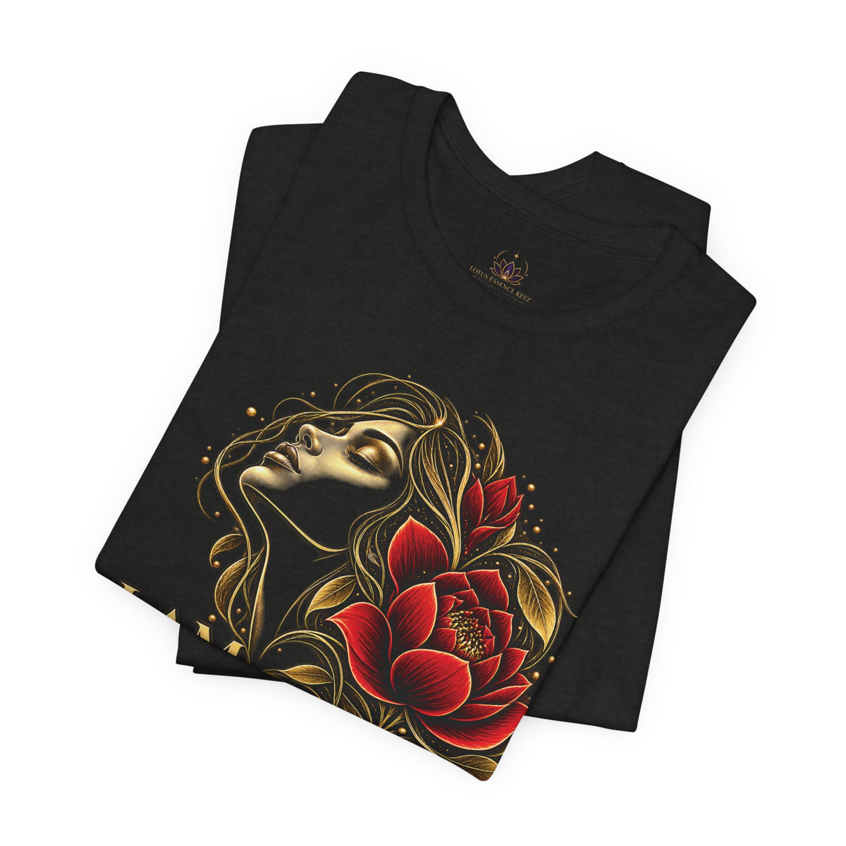 I Am Jane Doe Floral Portrait T-Shirt