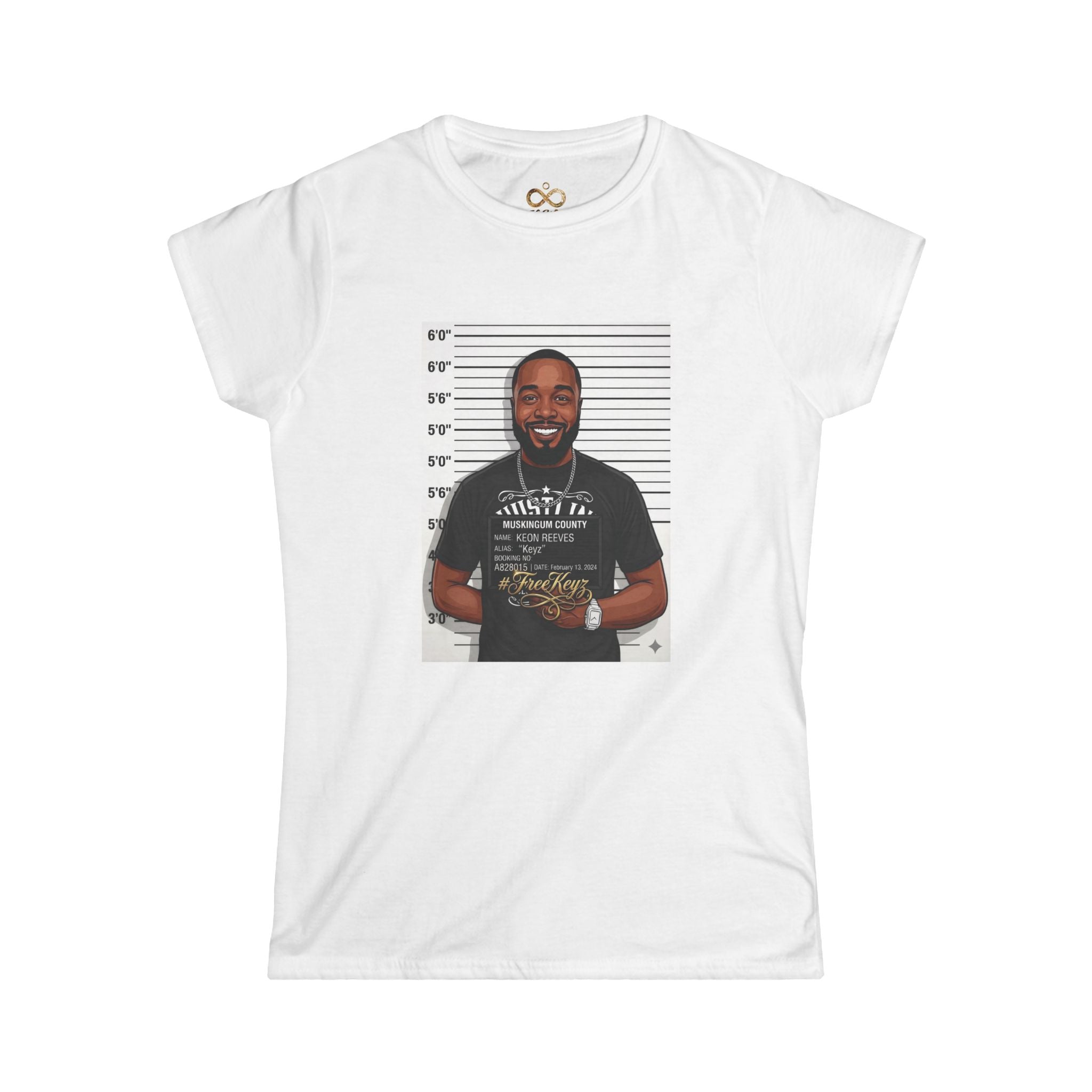 #FreeKeyz Support Tee — Women's Softstyle T-Shirt