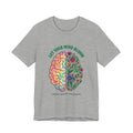 Let Your Mind Bloom Tee | Mental Health Awareness, Floral Brain Design