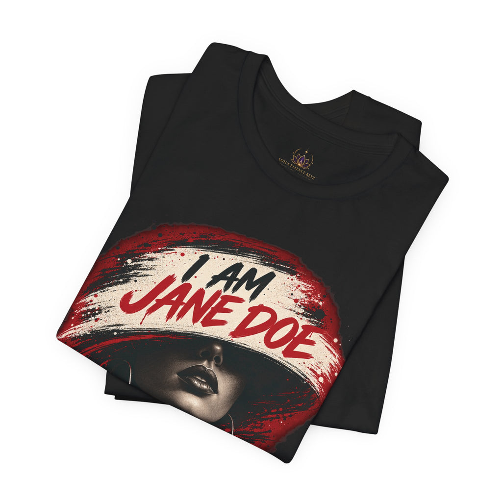 I Am Jane Doe | Survivor Solidarity Unisex Graphic Tee