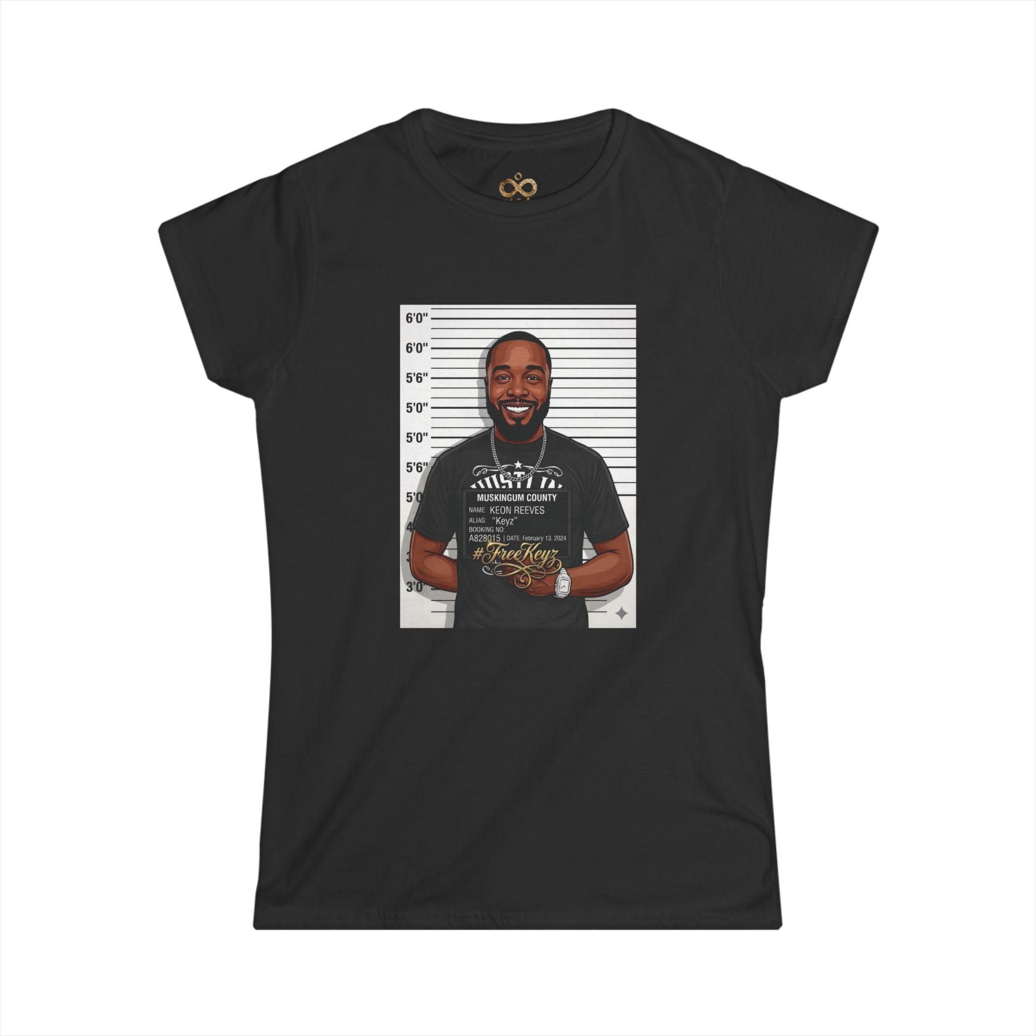 #FreeKeyz Support Tee — Women's Softstyle T-Shirt